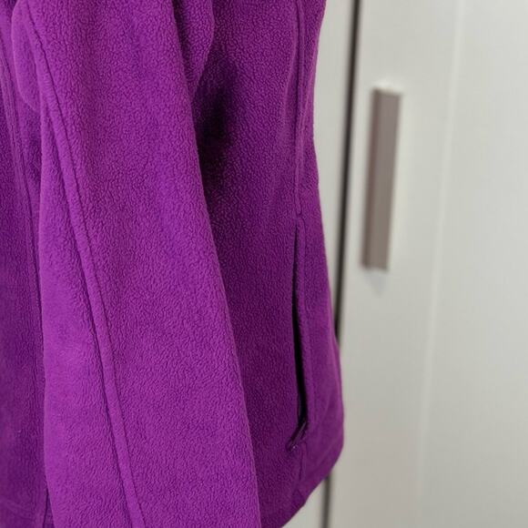 Columbia June Lake Purple Fleece Jacket Size Medium - Picture 9 of 9